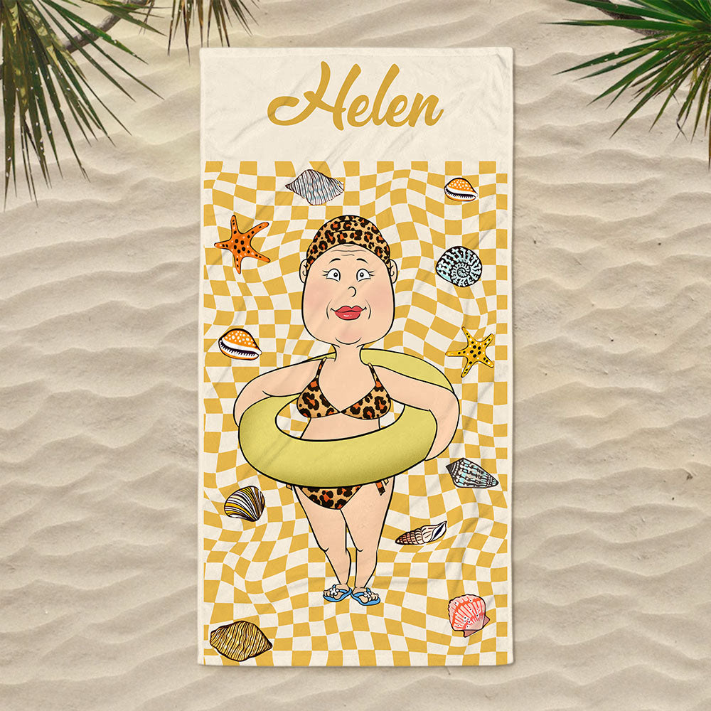 Enjoy Your Summer - Personalized Beach Towel
