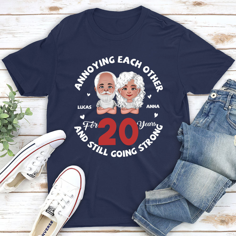 Custom Anniversary Keepsake Gifts For Couple • Annoying For Years - Personalized Classic T-shirt