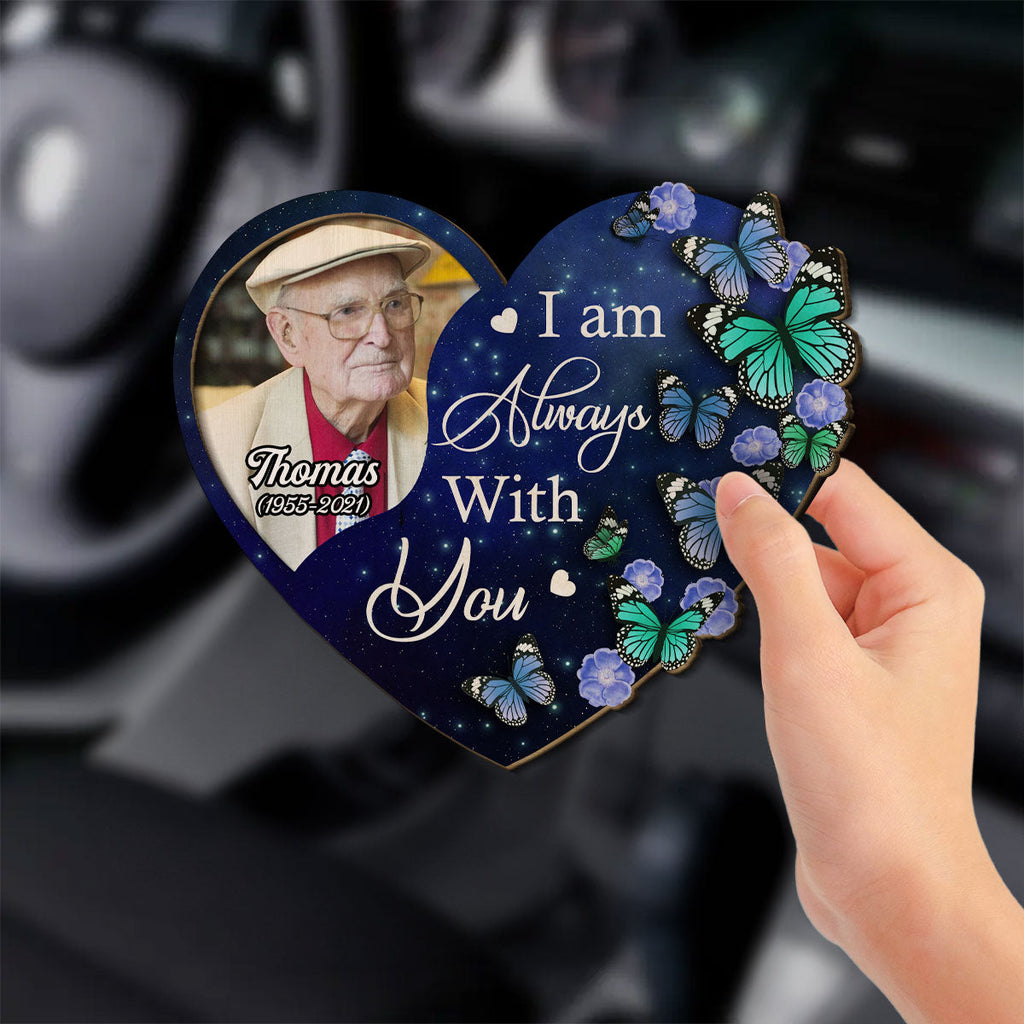 On My Mind - Personalized Car Visor Clip