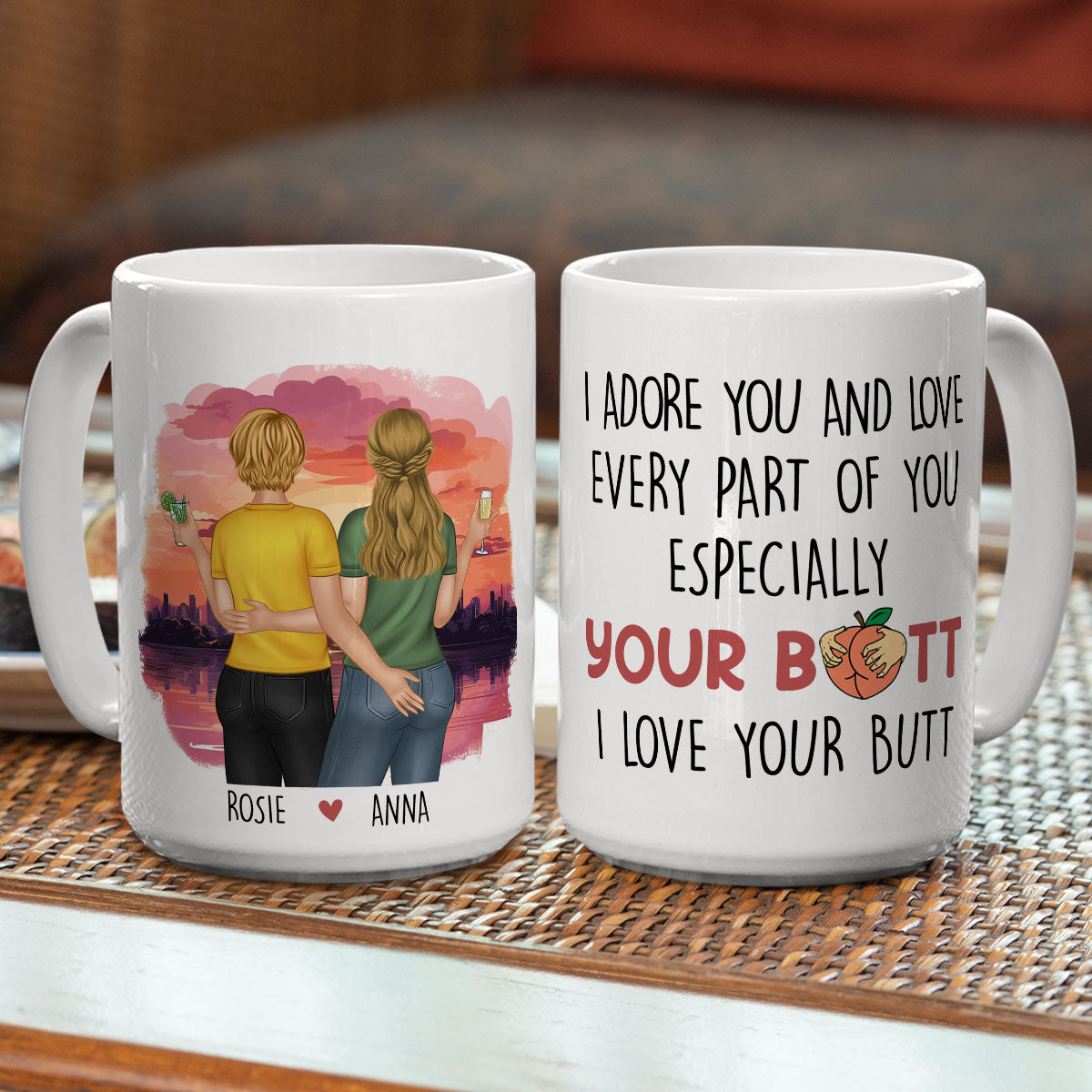 Custom Photo Anniversary Keepsake Gifts For Couple • Every Part Of You - Personalized Coffee Mug