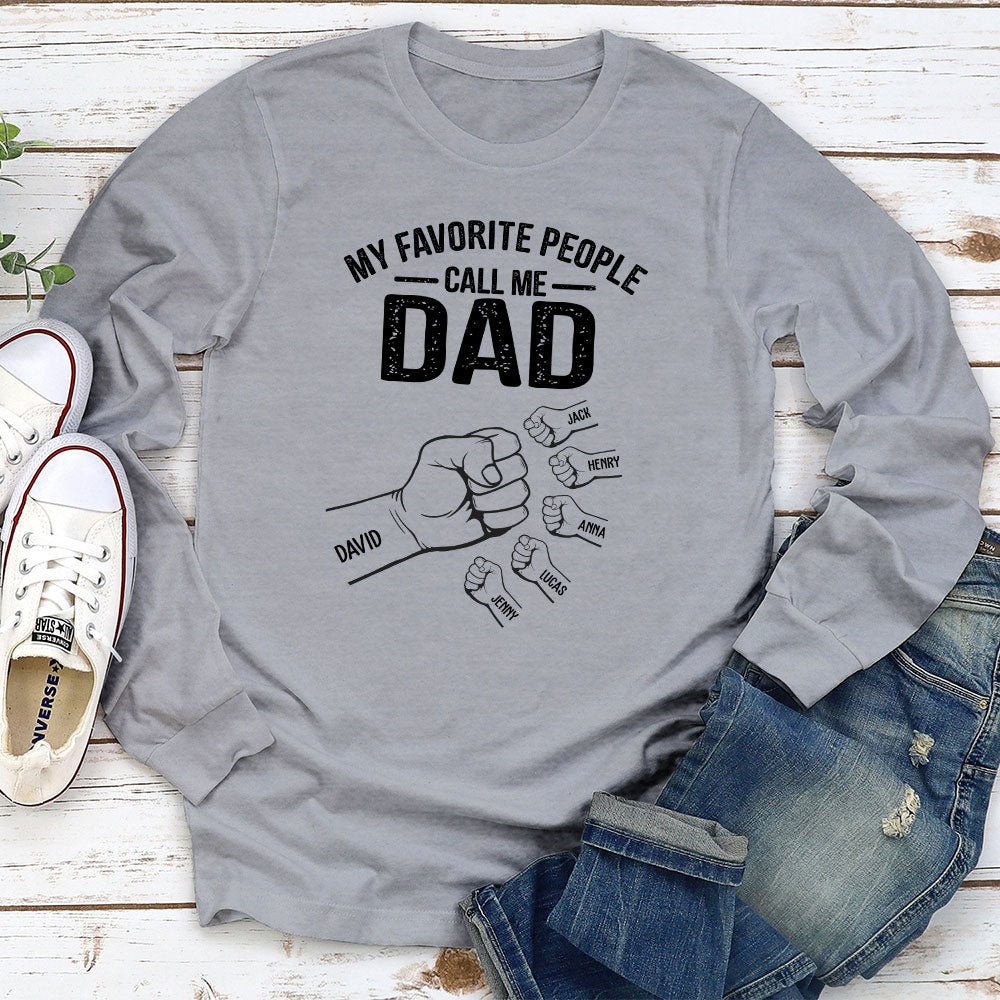Custom Christmas & Birthday Gift for Grandpa • A Great Grandpa Full Of Strength - Personalized Shirt