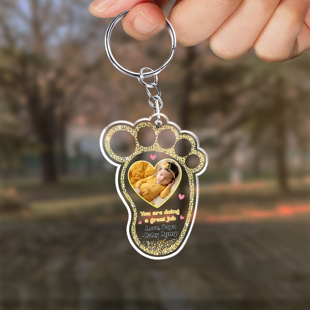 You Are Doing A Great Job - Personalized Acrylic Keychain