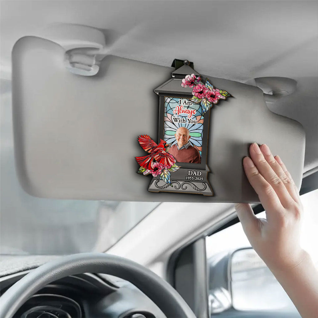 You Beside Us Every Day - Personalized Car Visor Clip