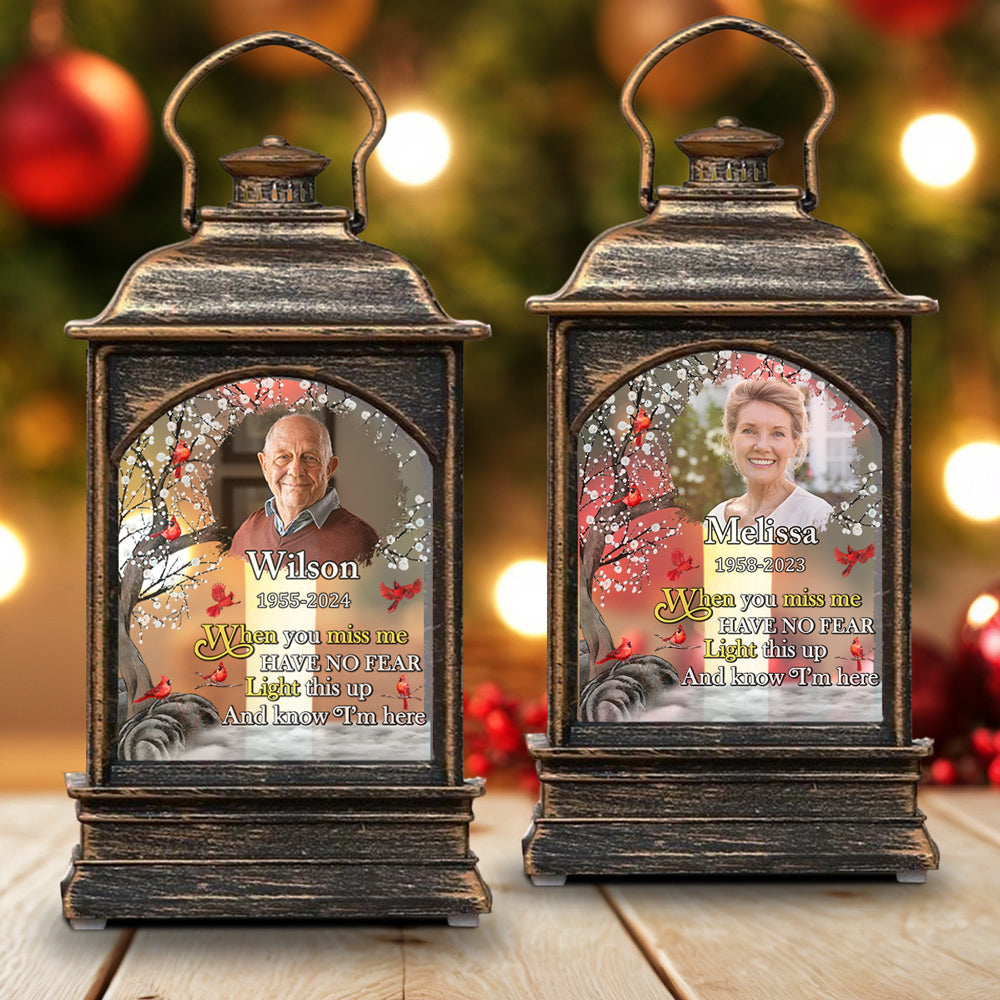 Here For You - Personalized Christmas Wind Lamp
