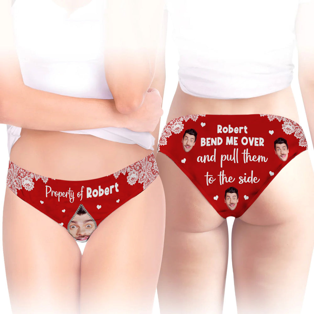 Bend Me Over - Personalized Women Briefs