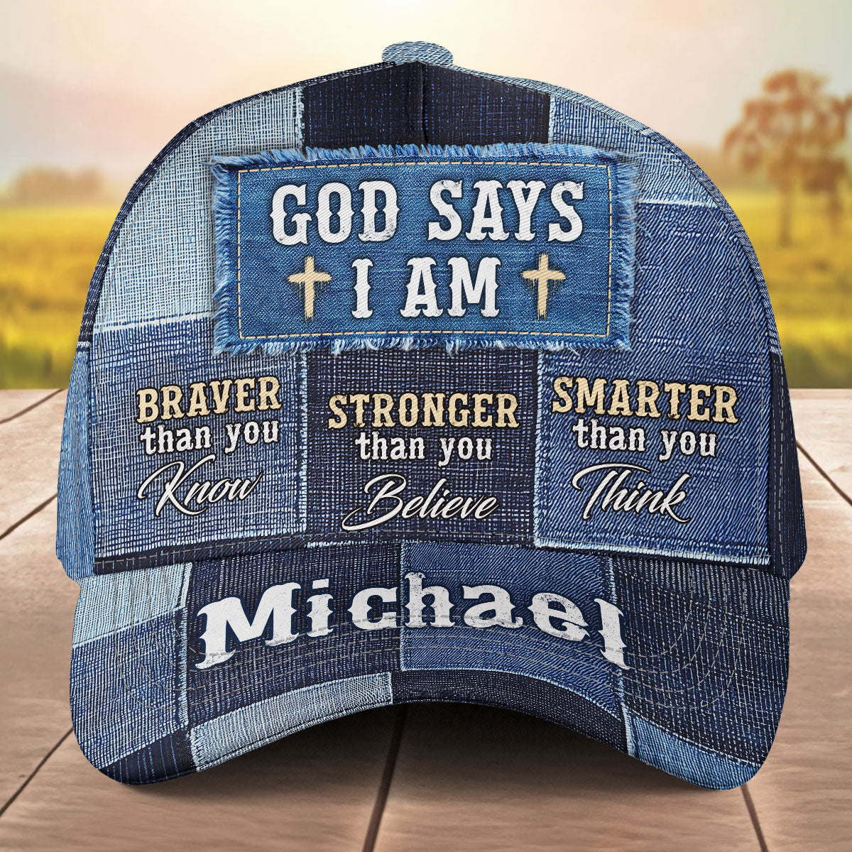 Walk In Faith - Personalized Classic Cap