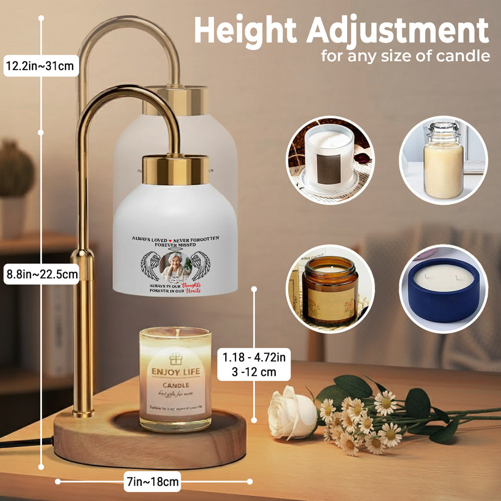 Always In Our Thoughts - Personalized Candle Warmer Lamp