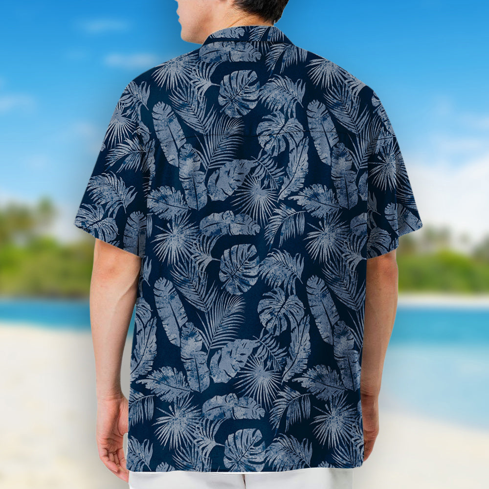 Hooked on Daddy - Personalized Hawaiian Shirt