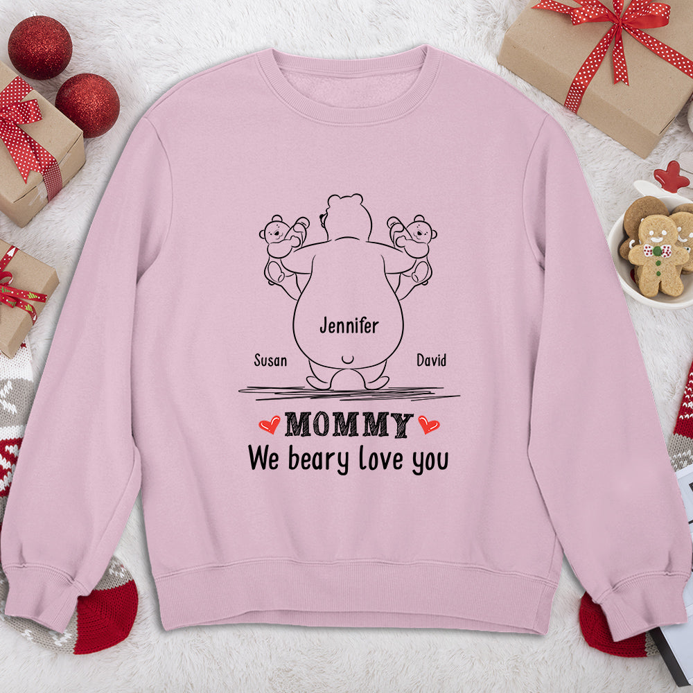 Custom Christmas & Birthday Gift for Dad & Mom • We Beary Love You Dad - Personalized Shirt