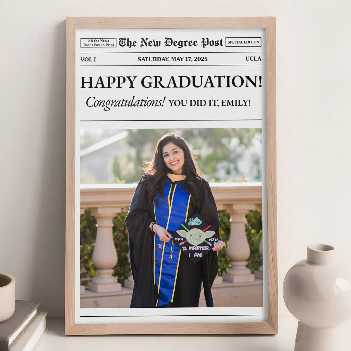 The New Degree Post - Personalized Poster