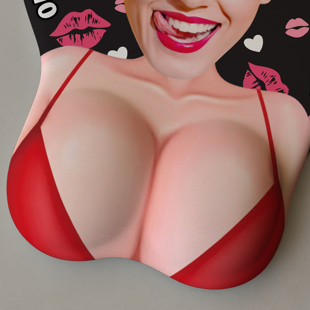 Only You Can Touch - Personalized 3D Mouse Pad