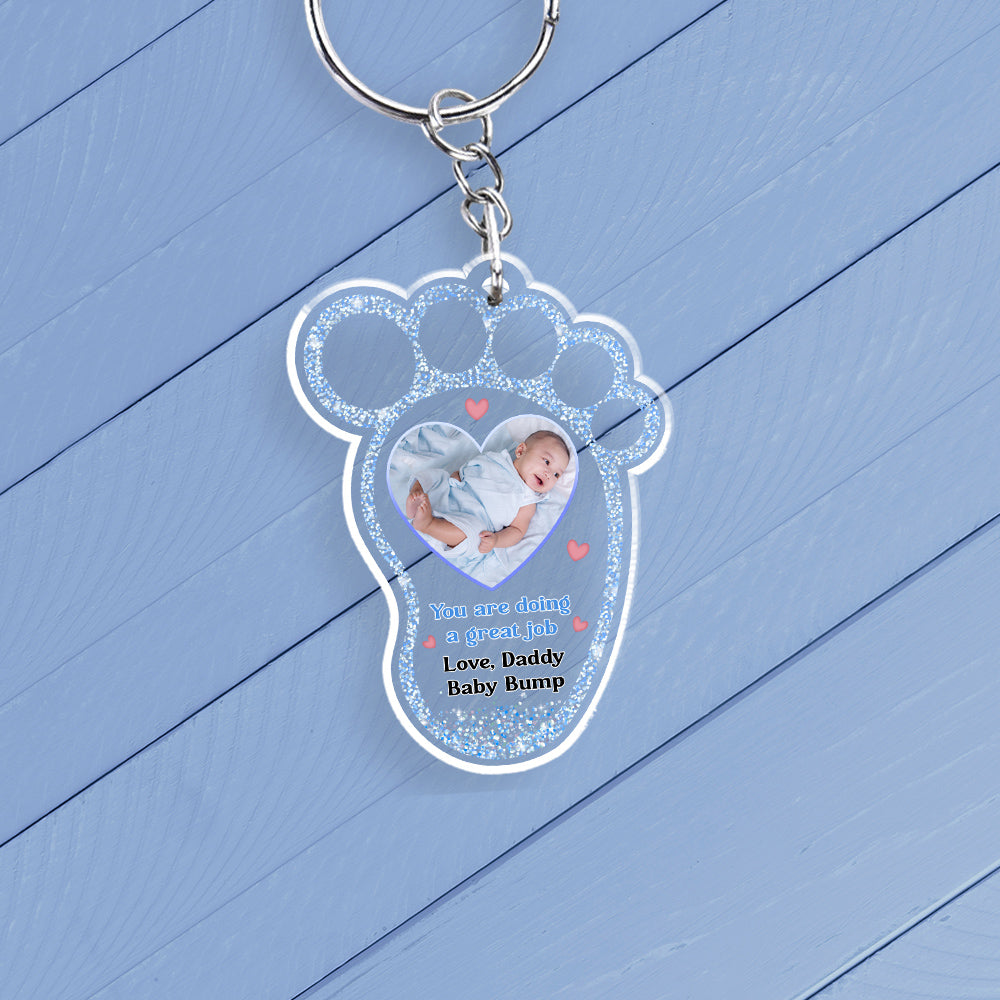 You Are Doing A Great Job - Personalized Acrylic Keychain