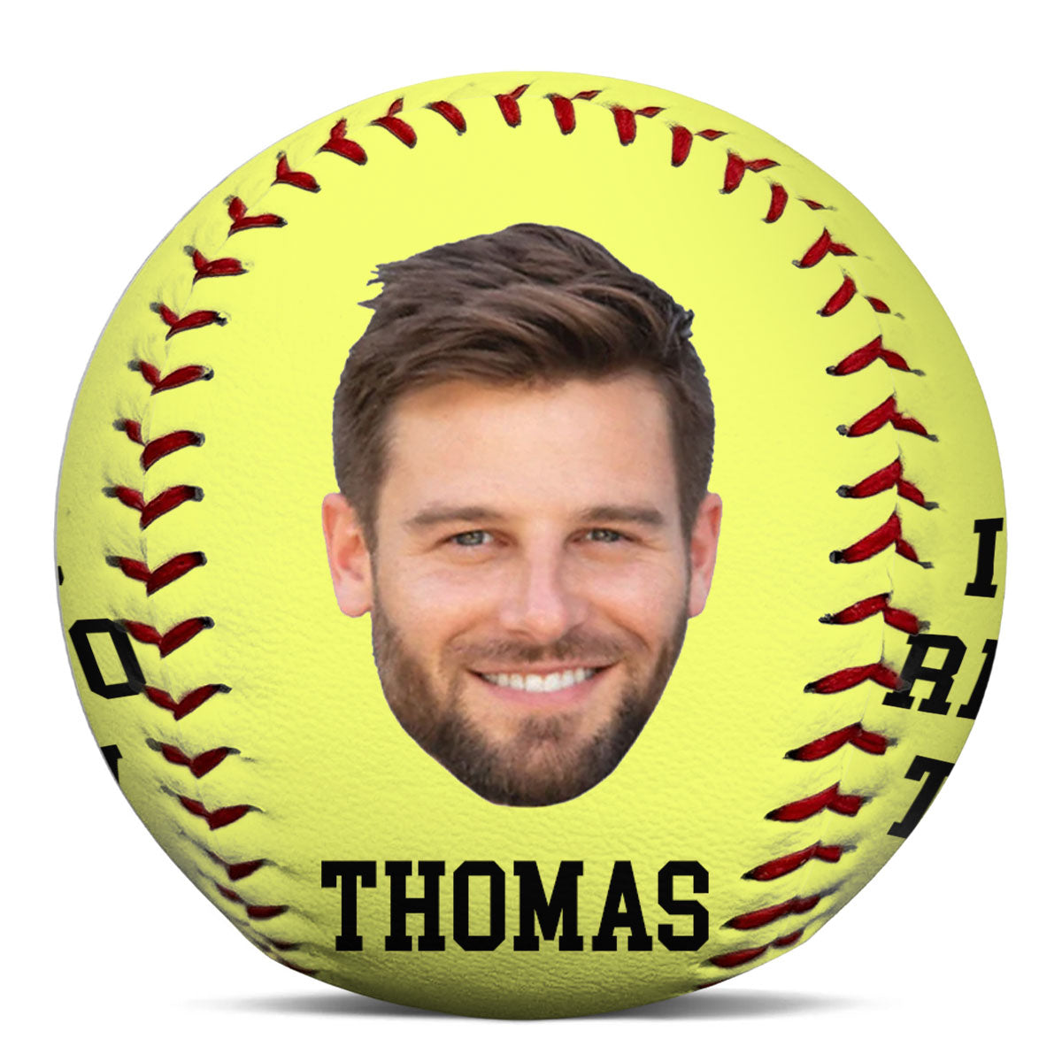 If Found Return To This Guy - Personalized Baseball