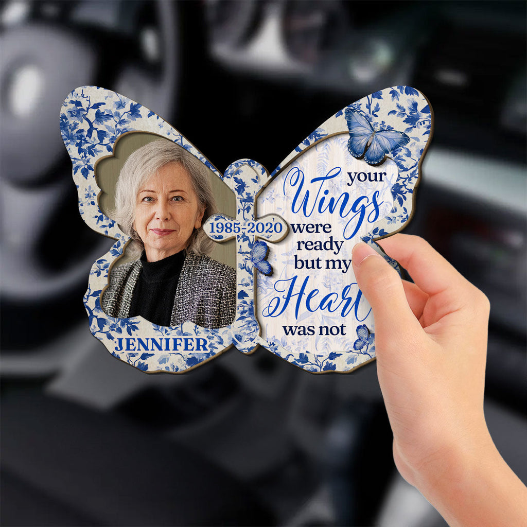 My Heart Was Not - Personalized Car Visor Clip