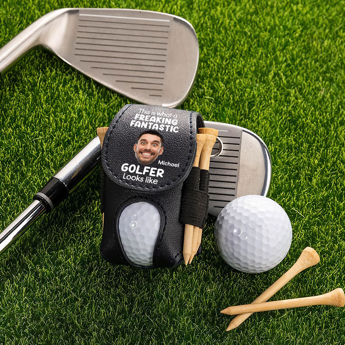 Freaking Fantastic Golfer - Personalized Golf Ball Bag
