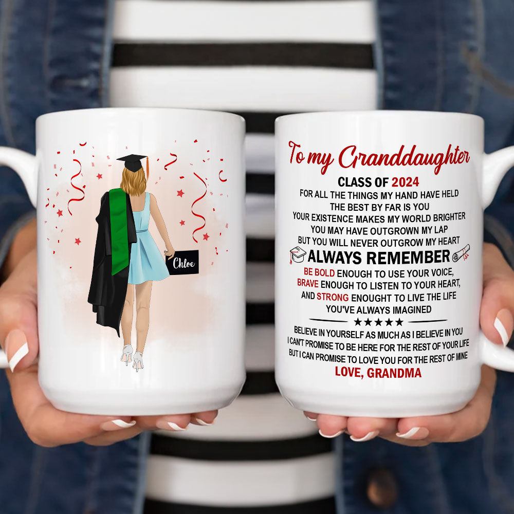 Custom Christmas & Birthday Keepsake Gift • Believe In Yourself - Personalized Coffee Mug