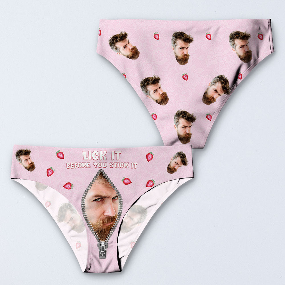 Lick It Before - Personalized Women Briefs