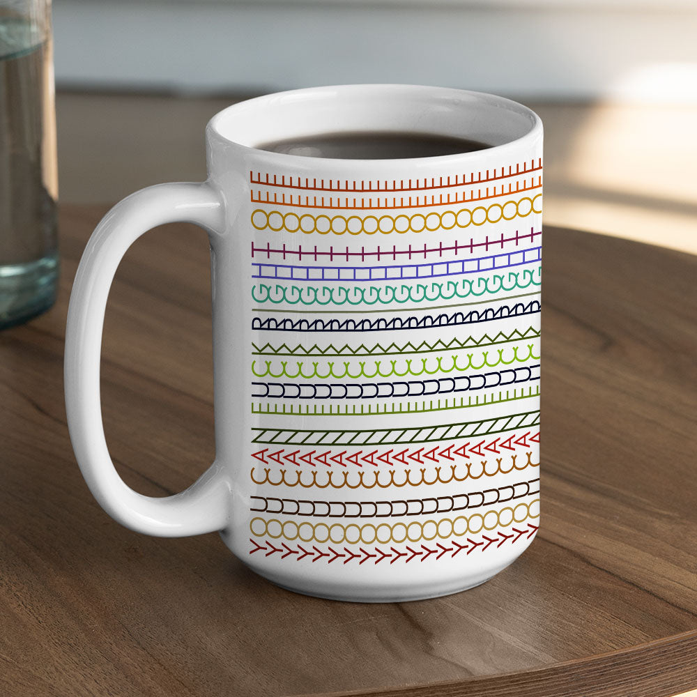 Custom Hidden Message Mug, Funny Gag Gift for Coworker Friend Girlfriend • Fuck Right Off - Coffee Mug