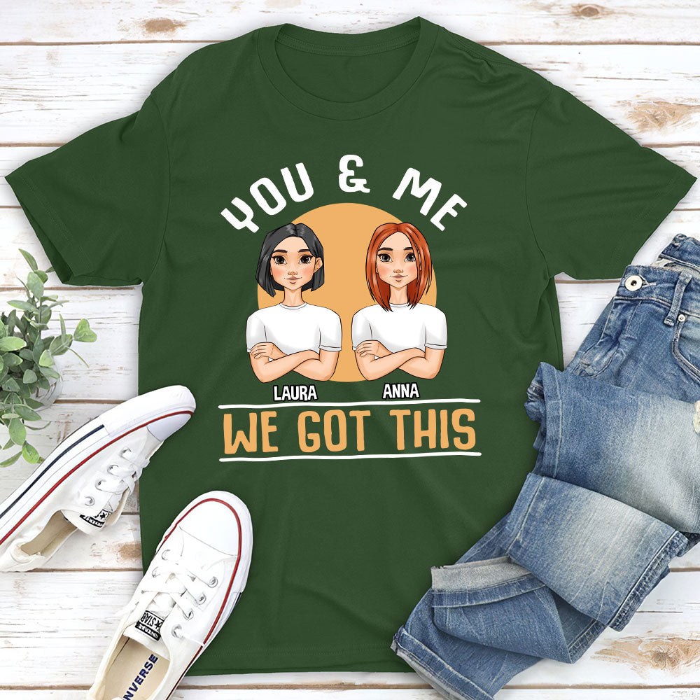 Custom Anniversary Keepsake Gifts For Couple • We Got This - Personalized Classic T-shirt
