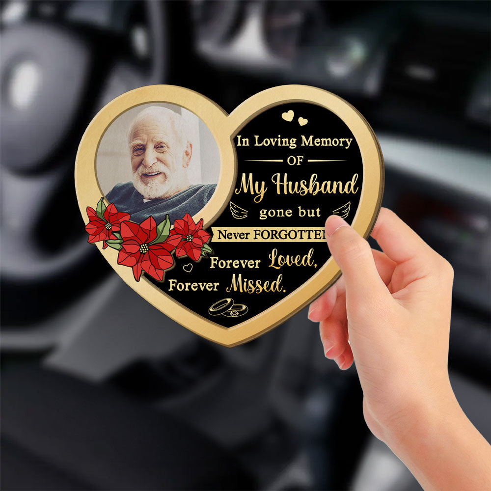 Forever Loved Forever Missed - Personalized Car Visor Clip