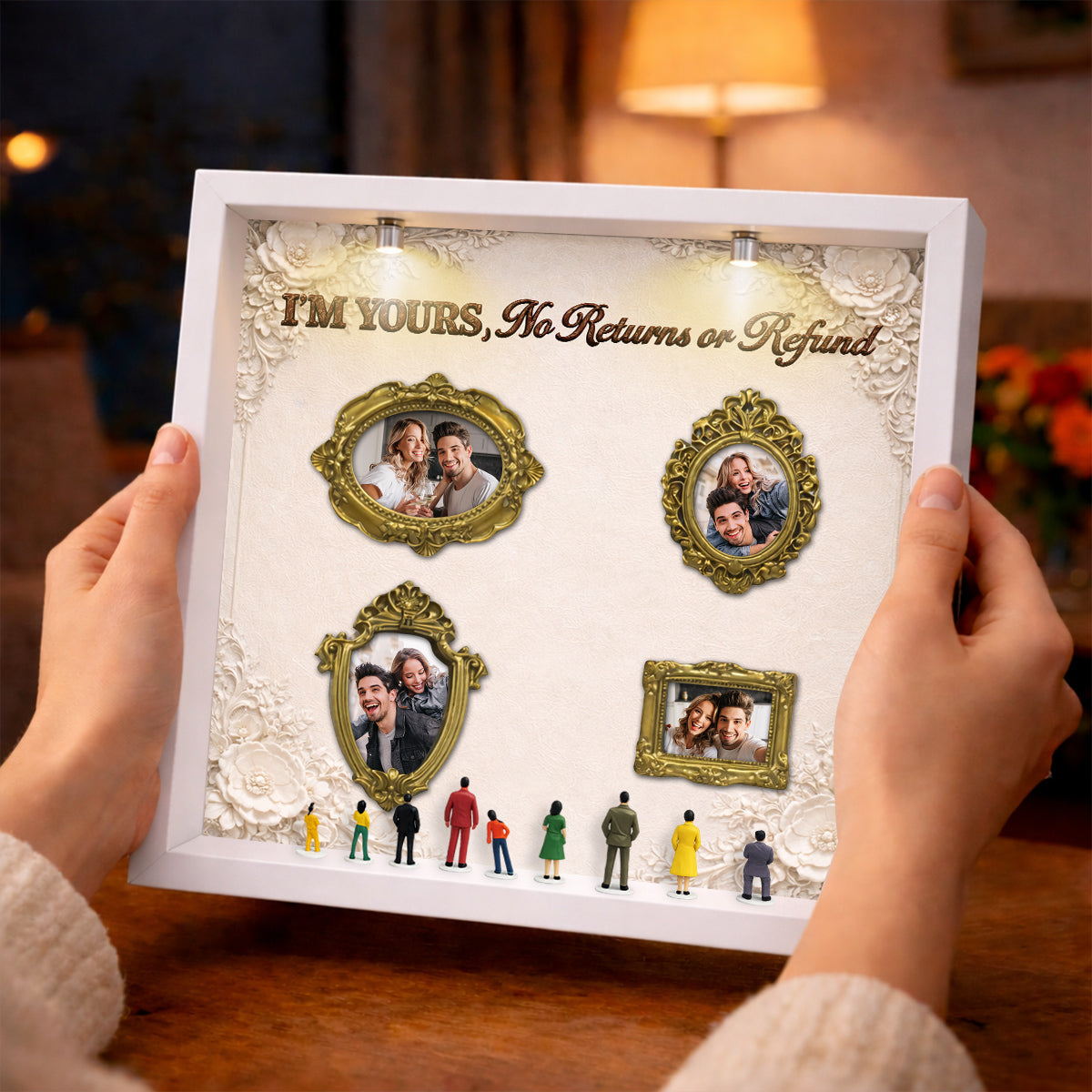 No Returns Or Refund - Personalized Museum Frame