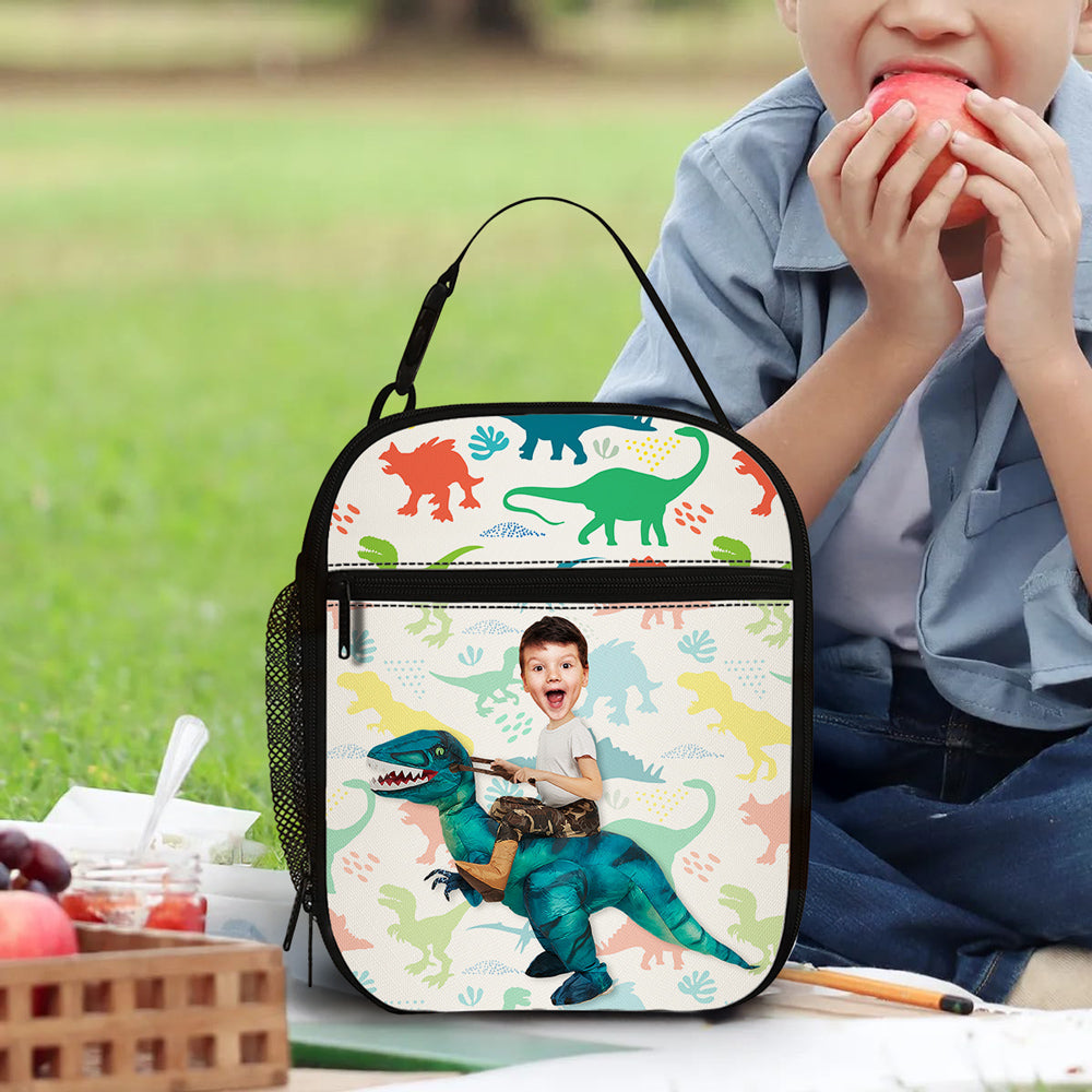 Cute Kid Fantasy Friends - Personalized Insulated Lunch Bag