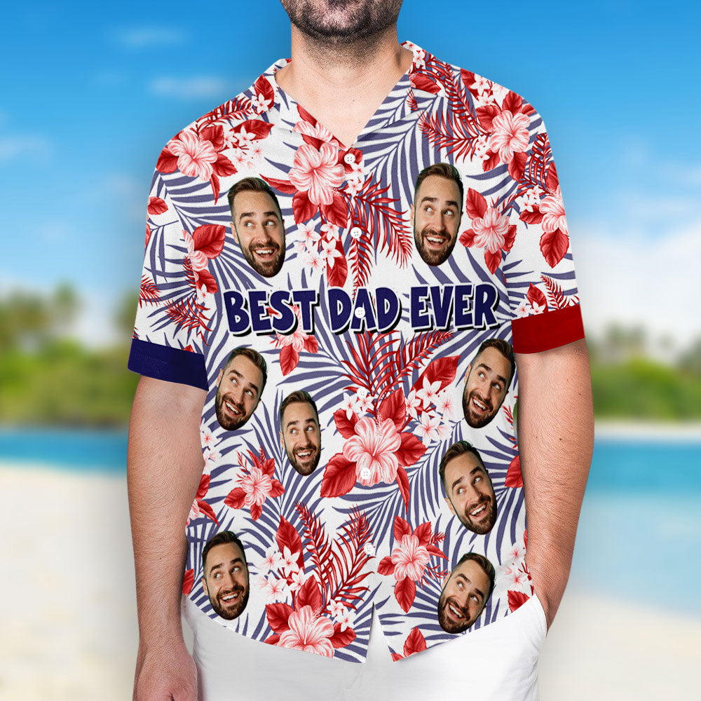 Floral Hawaiian Shirt - Personalized Hawaiian Shirt