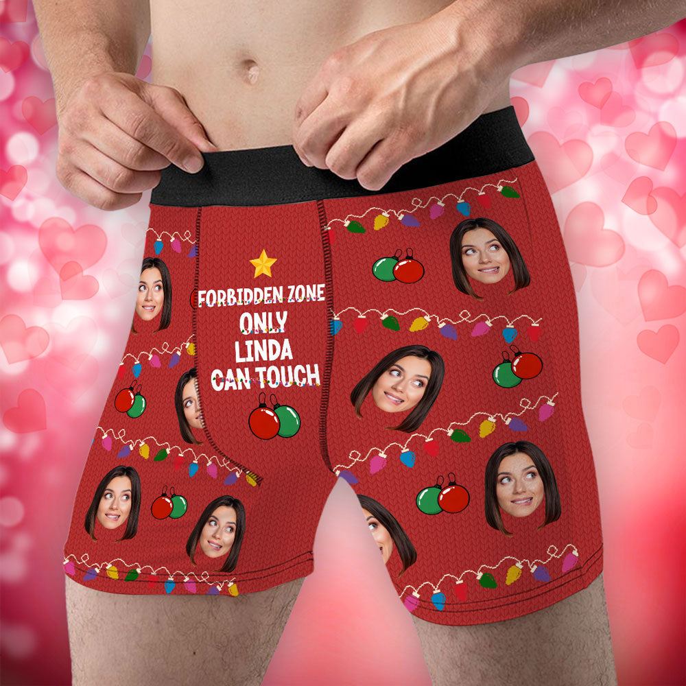 Forbidden Zone - Personalized Photo Men's Boxer Briefs