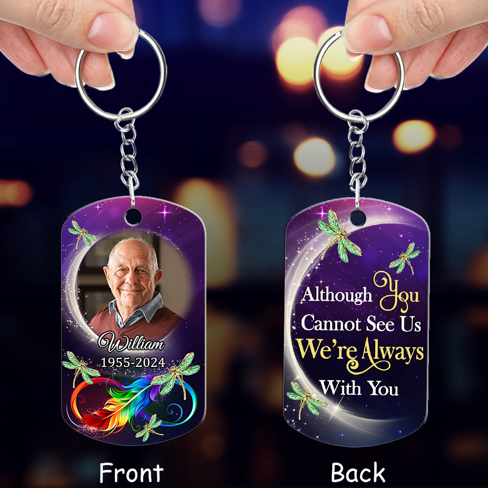 They Walk Beside Us Every Day - Personalized Acrylic Keychain