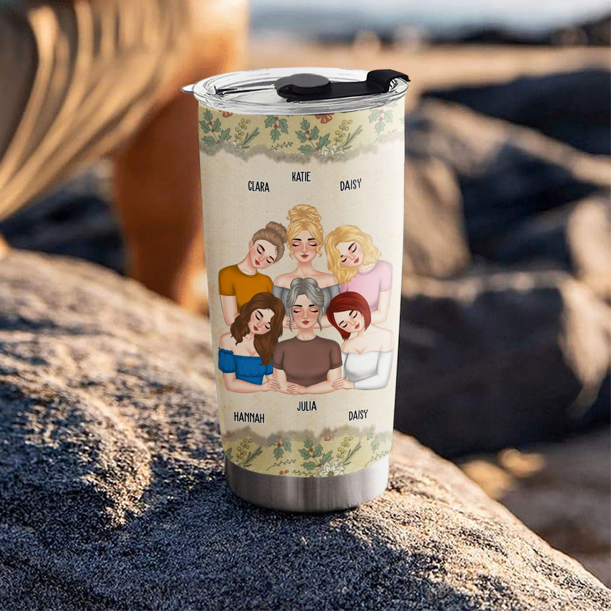 Custom Christmas Birthday Gifts For Mom • Forever Linked - Personalized Tumbler