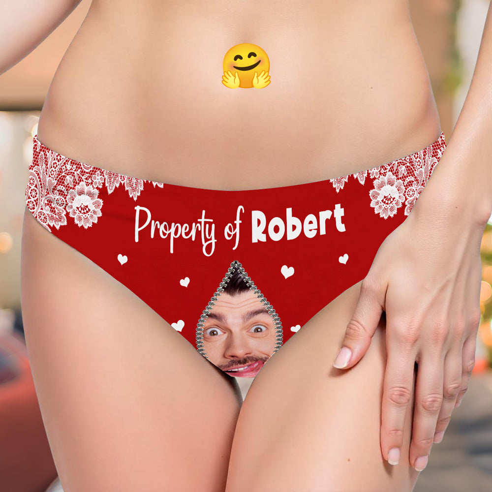 Bend Me Over - Personalized Women Briefs