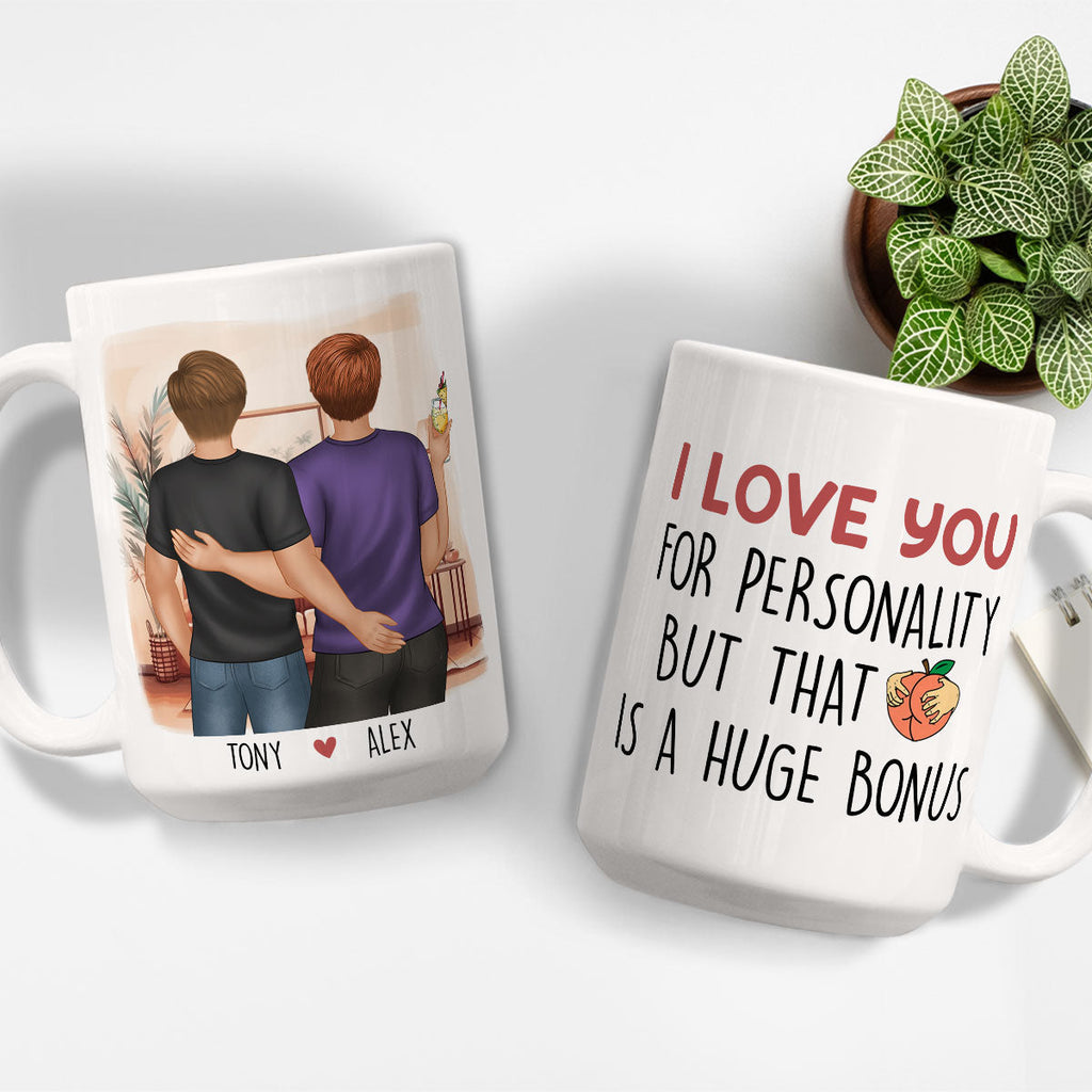 Custom Anniversary Keepsake Gifts For Couple • A Huge Bonus - Personalized Coffee Mug