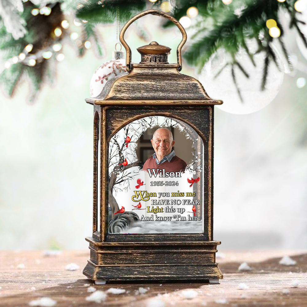 Here For You - Personalized Christmas Wind Lamp