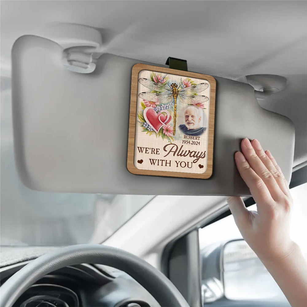 I Am Always With You - Personalized Car Visor Clip