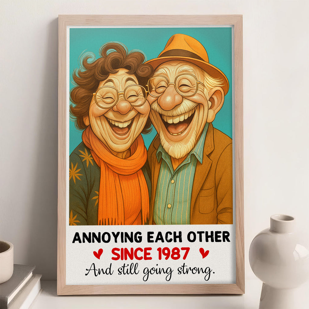Funny Forever Love - Personalized Poster