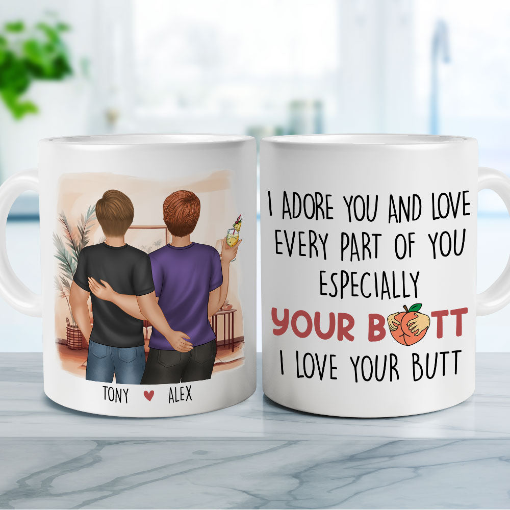 Custom Photo Anniversary Keepsake Gifts For Couple • Every Part Of You - Personalized Coffee Mug