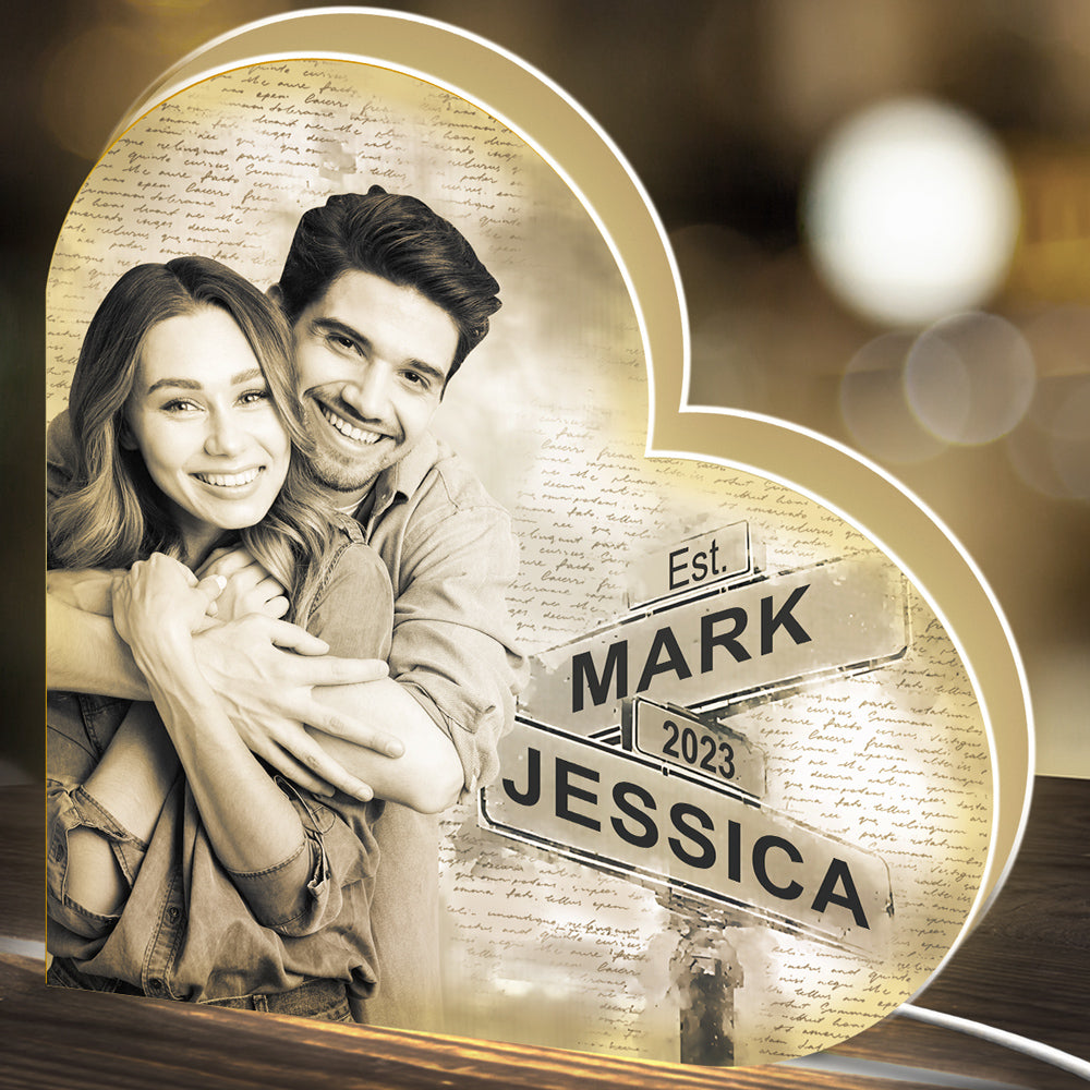 Couple Love - Personalized Light Box