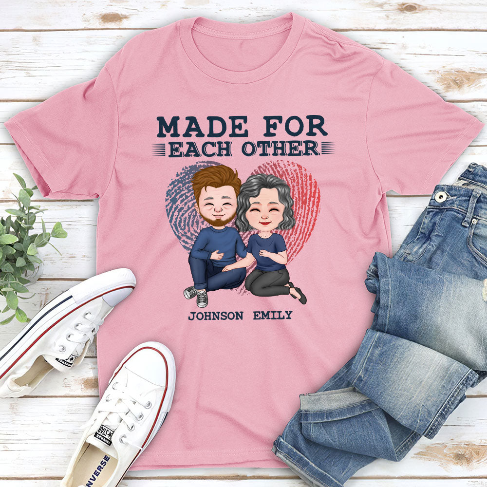 Custom Anniversary Keepsake Gifts For Couple • For Each Other - Personalized Classic T-shirt