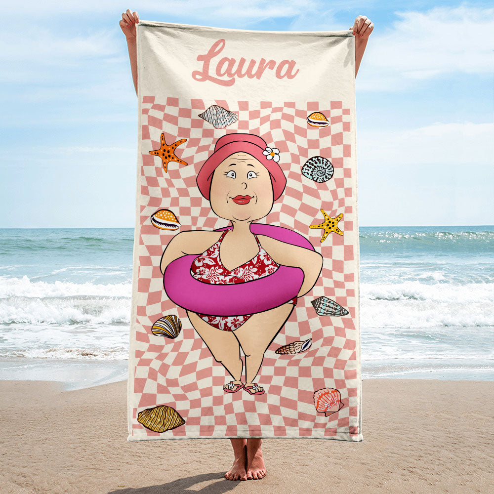 Enjoy Your Summer - Personalized Beach Towel