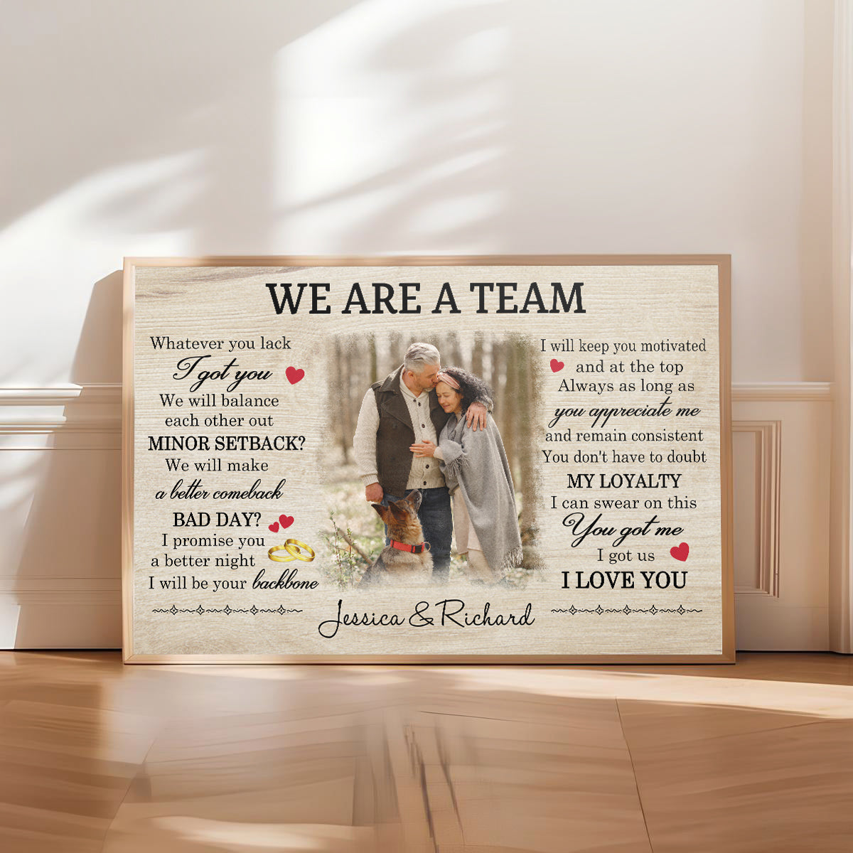 You Got Me I Got Us - Personalized Poster