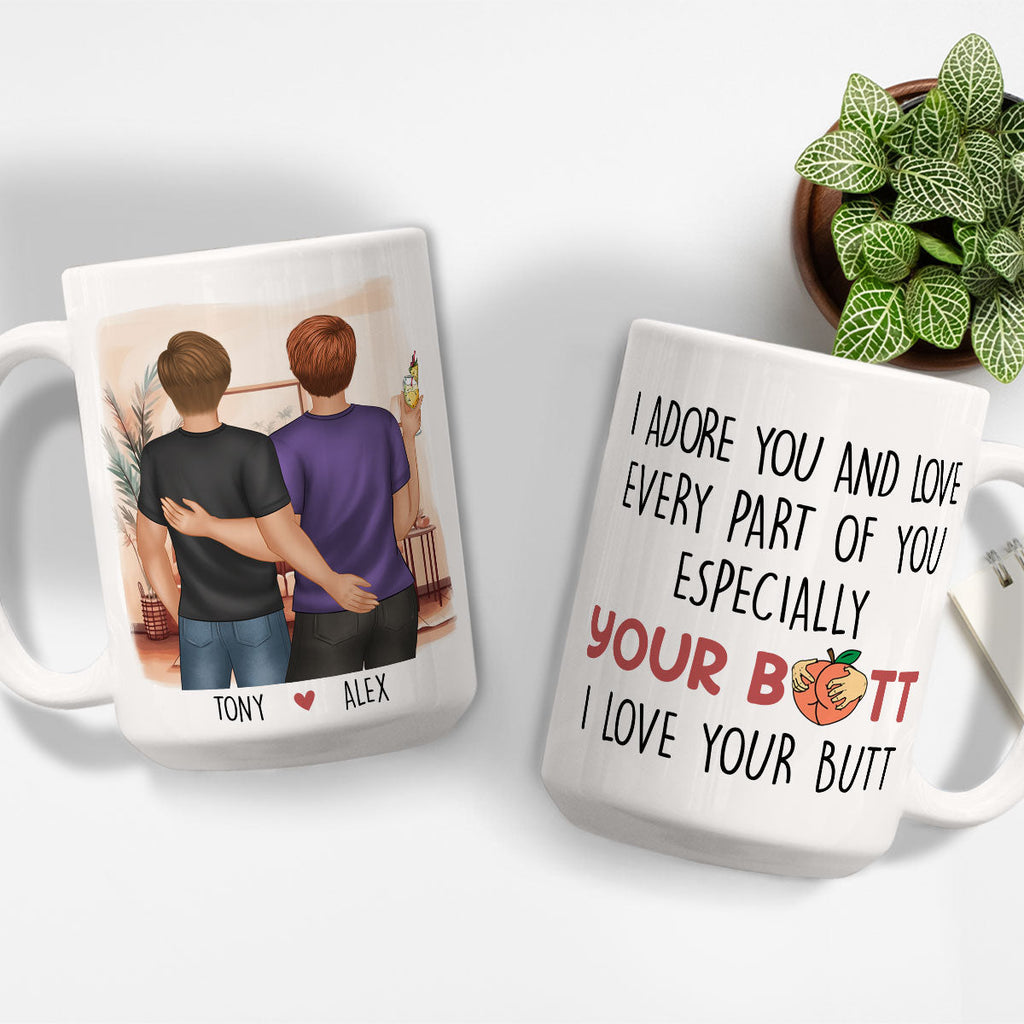 Custom Photo Anniversary Keepsake Gifts For Couple • Every Part Of You - Personalized Coffee Mug