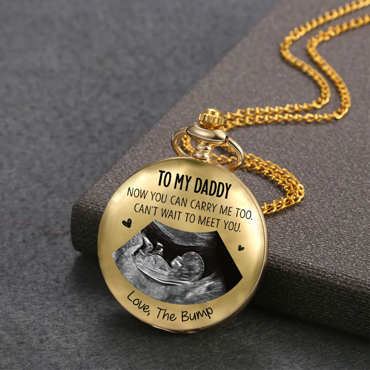 Carry Me - Personalized Print Pocket Watch