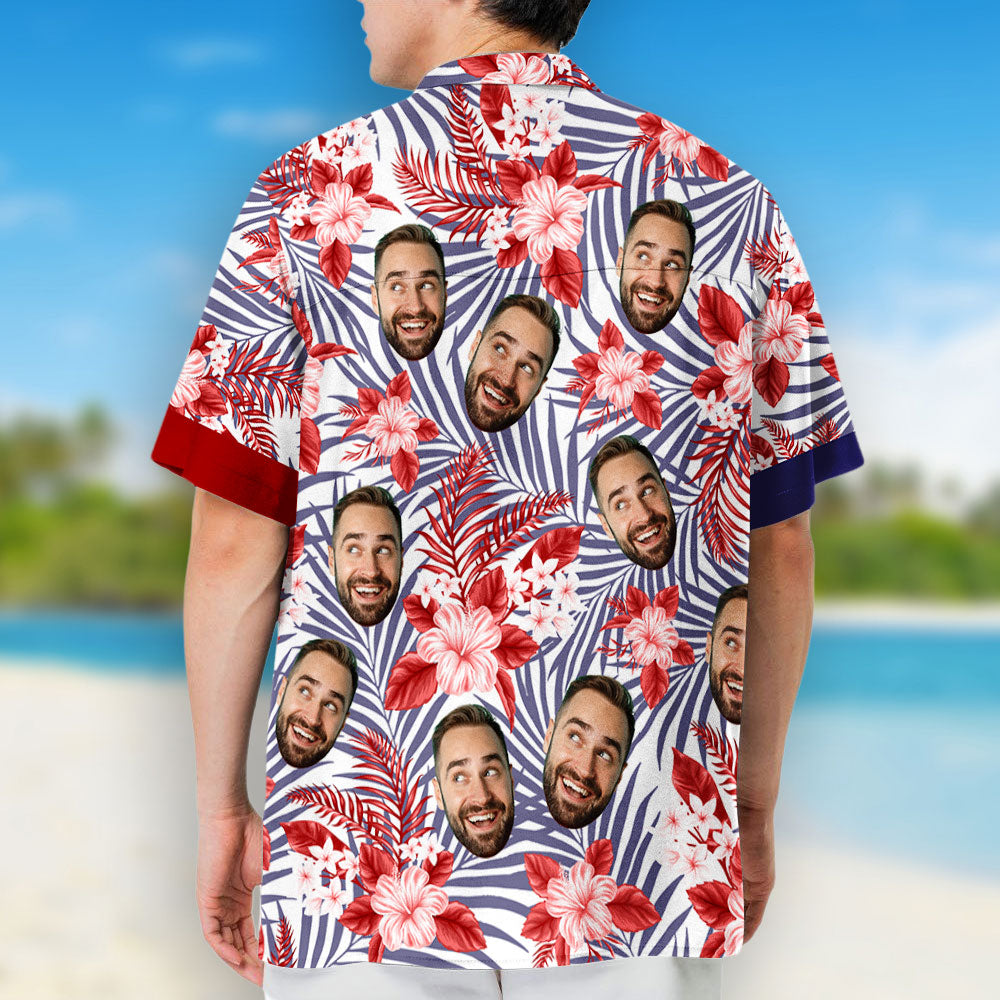 Floral Hawaiian Shirt - Personalized Hawaiian Shirt