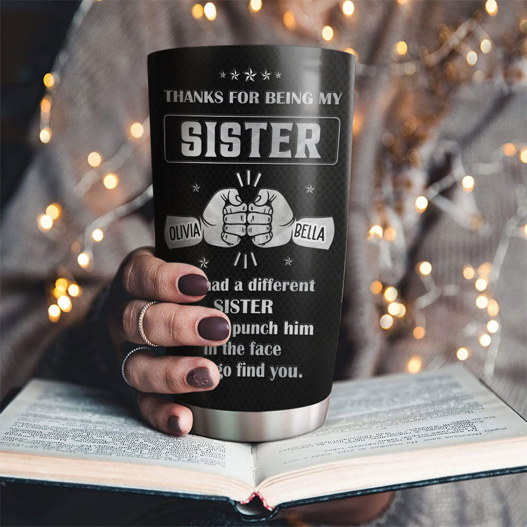 Custom Christmas Birthday Gifts For Brother • Being My Brother - Personalized Tumbler