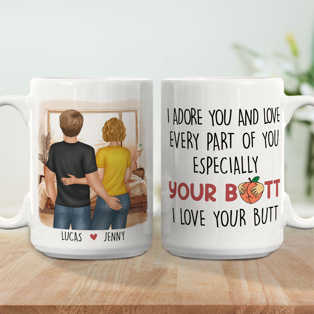 Custom Photo Anniversary Keepsake Gifts For Couple • Every Part Of You - Personalized Coffee Mug