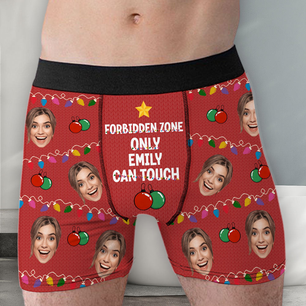 Forbidden Zone - Personalized Photo Men's Boxer Briefs