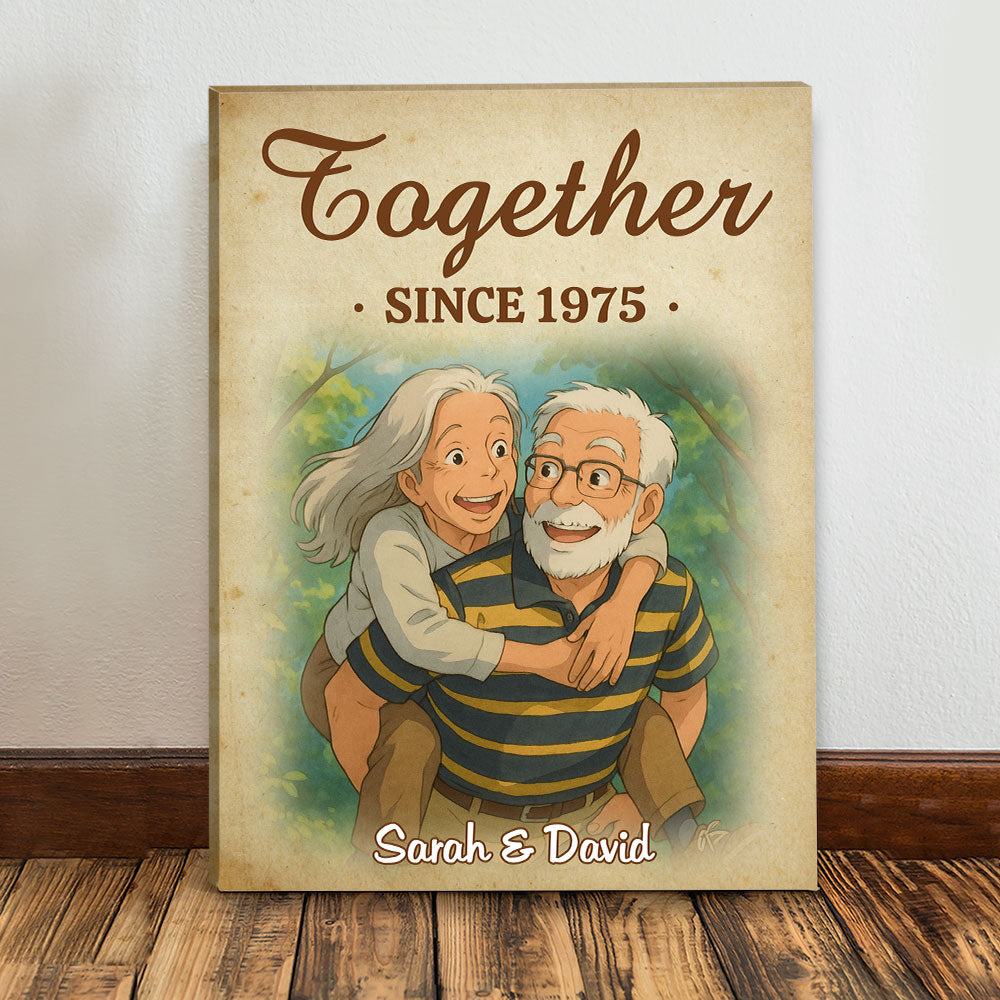 Us Together - Personalized Photo Canvas