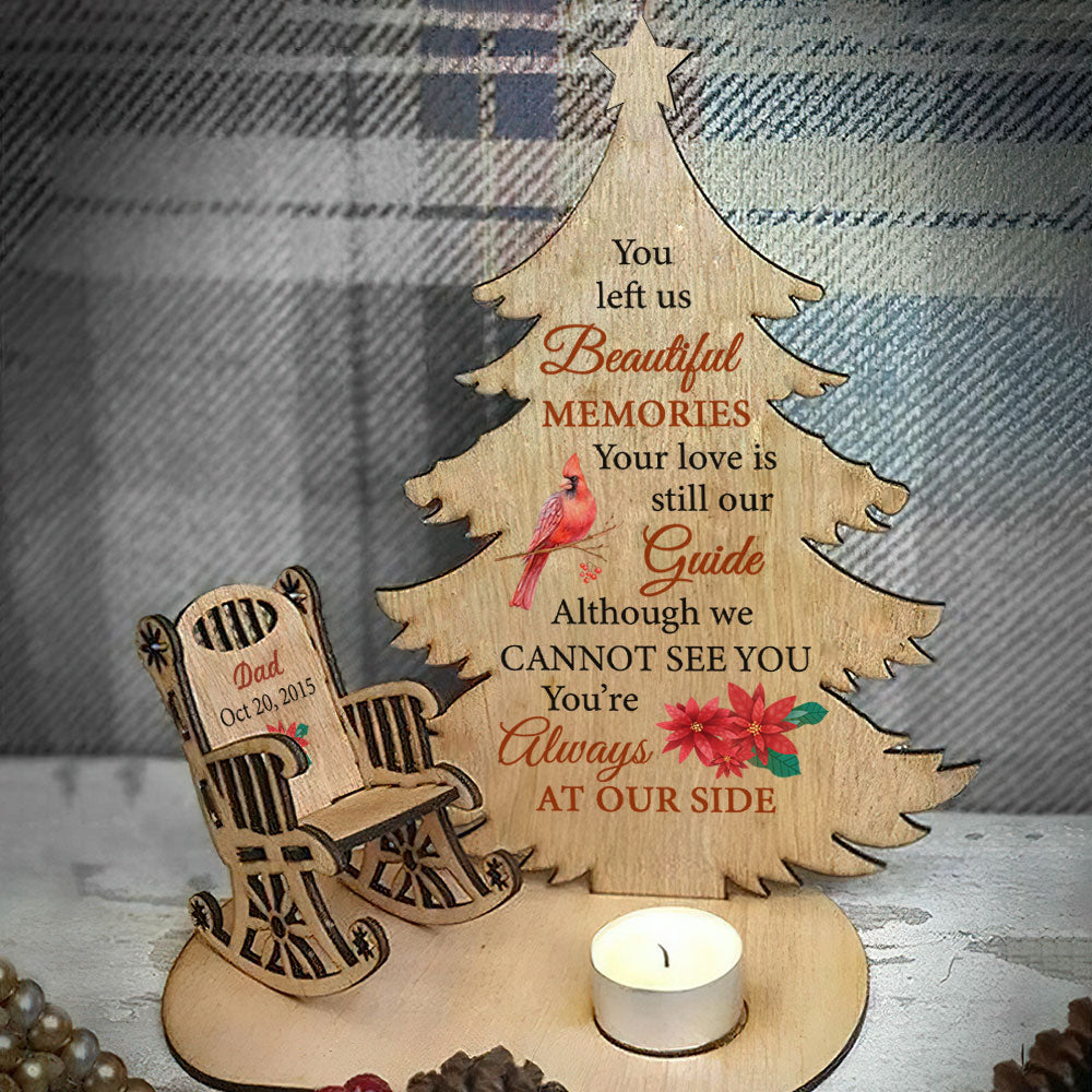 You Are Always At Our Side - Personalized Candle Holder