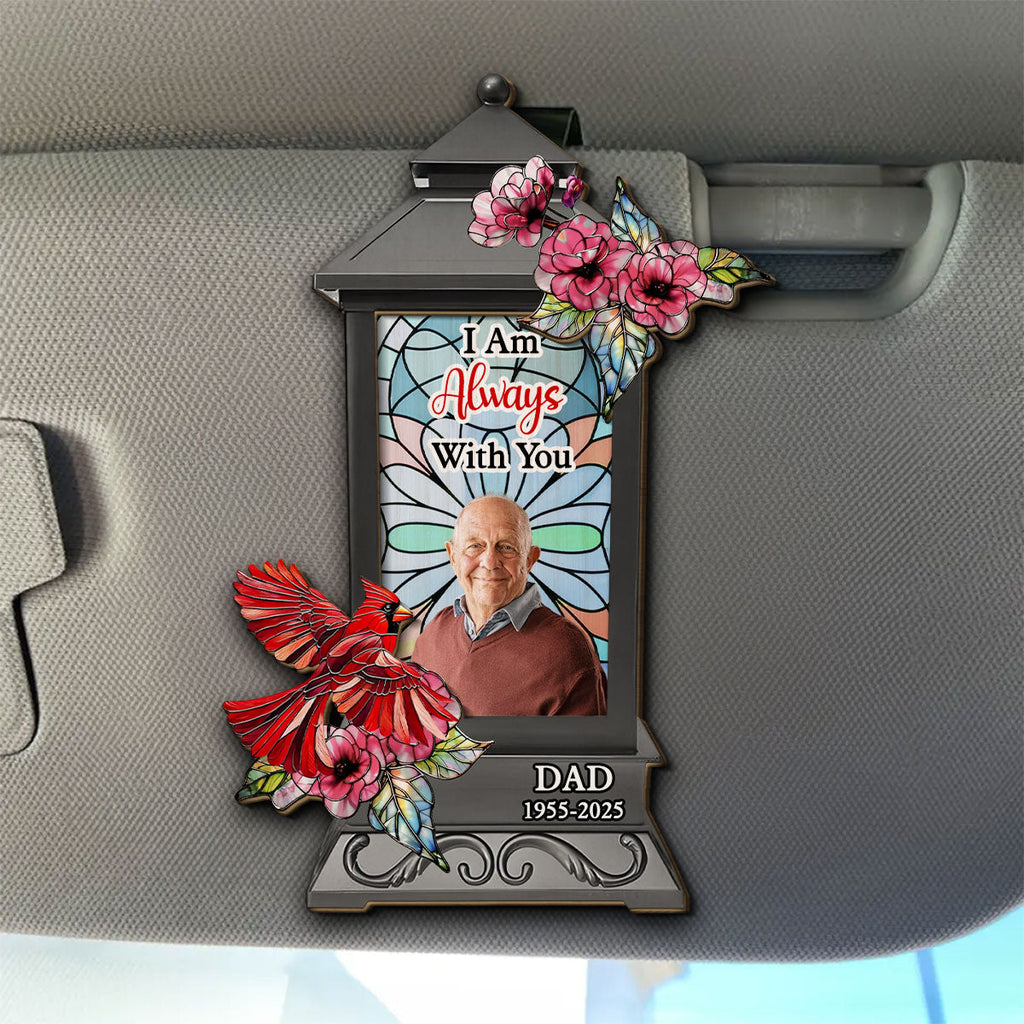 You Beside Us Every Day - Personalized Car Visor Clip
