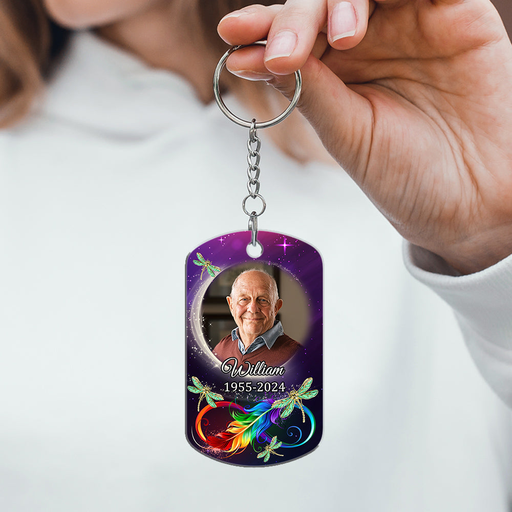 They Walk Beside Us Every Day - Personalized Acrylic Keychain